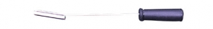 168C Angled Flat Shaft, 15 1/4"