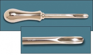 484- Solid Handle Elevator 6" long, 8mm tip