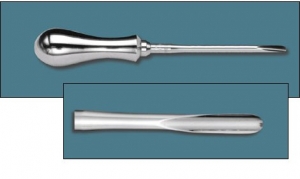 95X - Solid Handle Elevator 5 7/8" long, 4mm tip